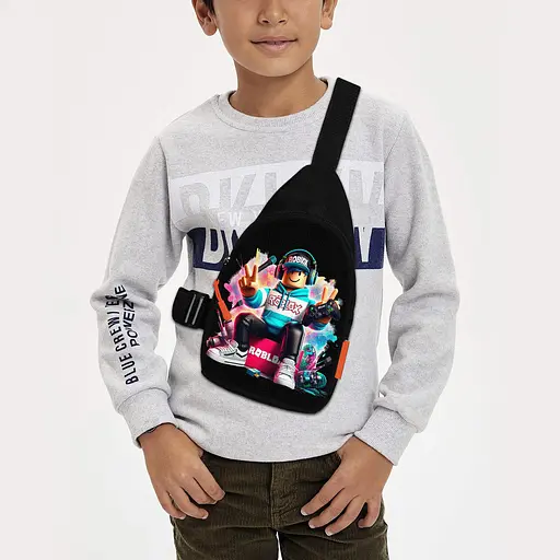 Сумка через плече дитяча Roblox 29х17 см сумка слінг для хлопчика (01984)