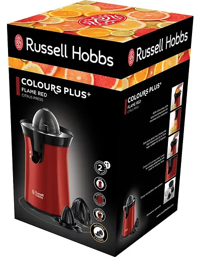 Соковитискач Russell Hobbs Colours Plus червоний 60 Вт (26010-56) - фото 7