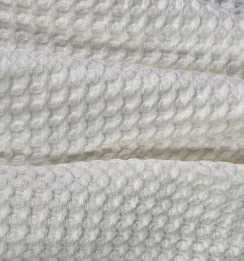 Набір банних рушників із льону 6 шт. 140х70 см L&M Home Textiles DT-517-72 вафельні рушники пастельні кольори в наборі - фото 2