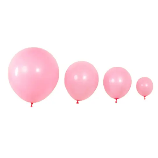 Шарик воздушный латексный 30 см (100) розовый, матовый, IDEA7-DL-002 - фото 3