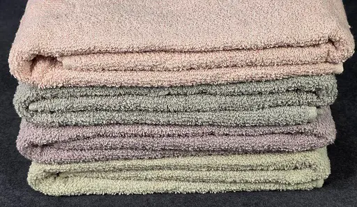 Набор из 8 махровых полотенец 90x50 см для лица X-194-192, плотное махровое полотенце для лица, разные цвета - фото 2