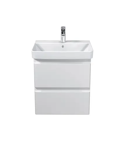 Тумба Мойдодир Unik 50-A Білий з умивальником Vivace 50 Білий - фото 4