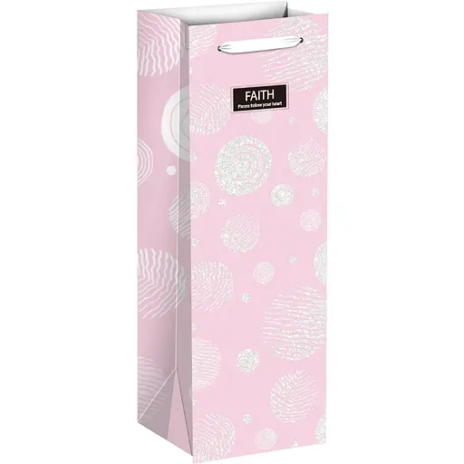 Пакет бумажный под бутылку Malevaro Вottle 13x8.5x36 см (763180ML-2) 