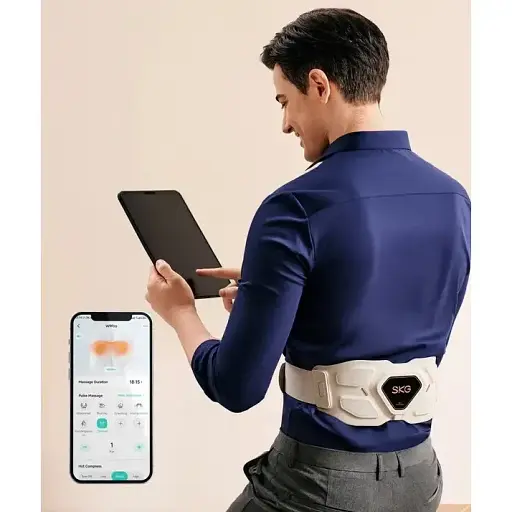 Электромассажер для тела SKG W7Pro Waist Massager UA - фото 11