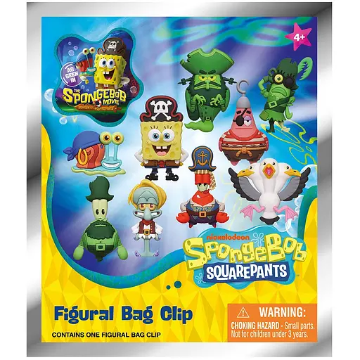 Игровая фигурка на клипсе Monogram серии "Губка Боб" в ассортименте (63195)