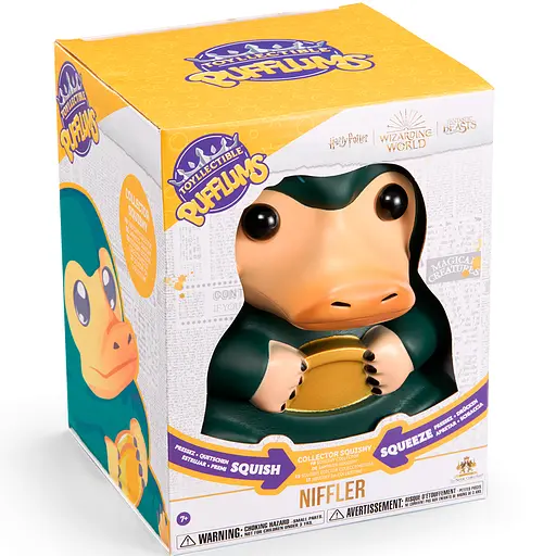 Игрушка антистресс Fantastic Beasts Niffler Pufflums сквиш (Фантастические звери) 19 см - фото 7