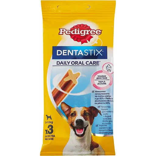 Лакомство для собак Pedigree Denta Stix для чистки зубов 45 г