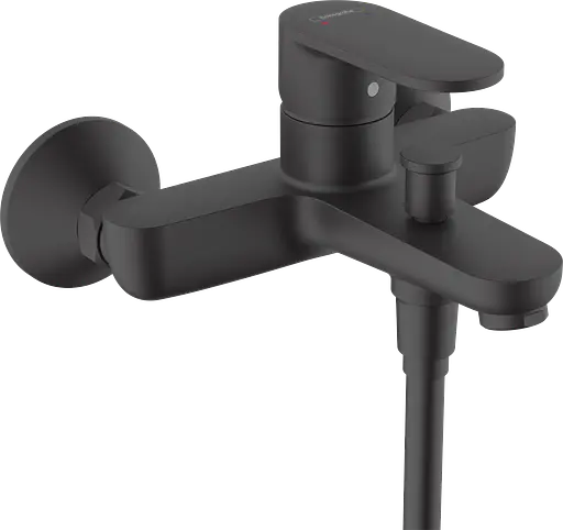 Смеситель для ванны Hansgrohe Vernis Blend 71440670 черный матовый - фото 1