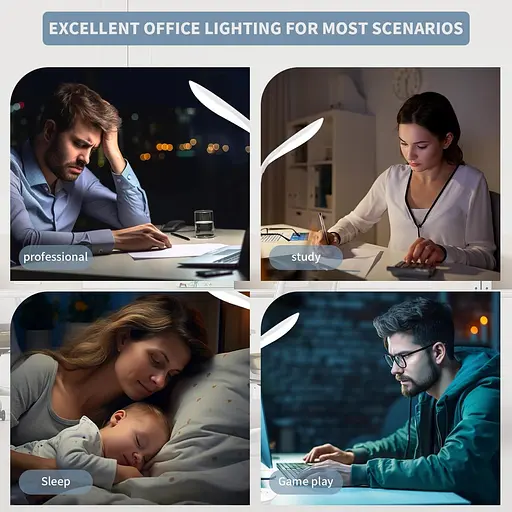 Настільна лампа TOPJESS USB портативна 3-х рівневий димер - фото 7