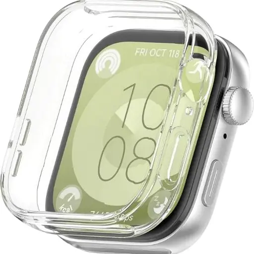 Чехол-накладка DK для Huawei Watch Fit 3 Silicone Face Case (clear)