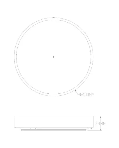 Світильник стельовий Zuma Line 5905316665484 Nadi LED 1x36W 3000K-6000K 1800Lm IP44 латунний - фото 2