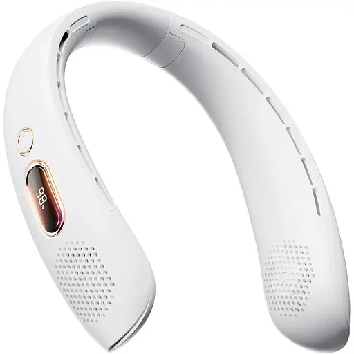 Шейный вентилятор Gaiatop светодиодный дисплей 360° USB