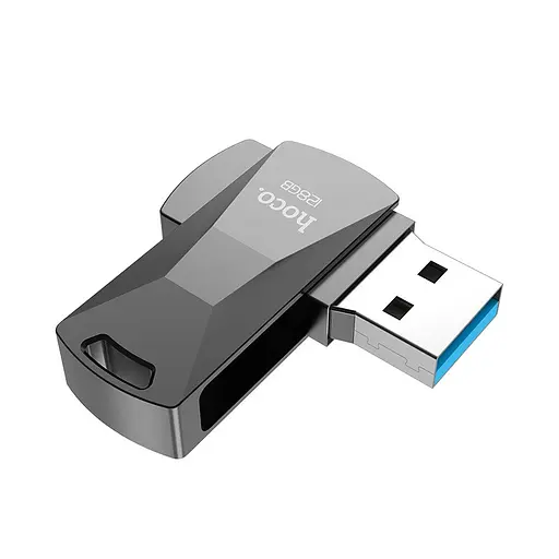 Флешка металлическая Hoco UD5 64 GB USB Flash Disk Wisdom - фото 2
