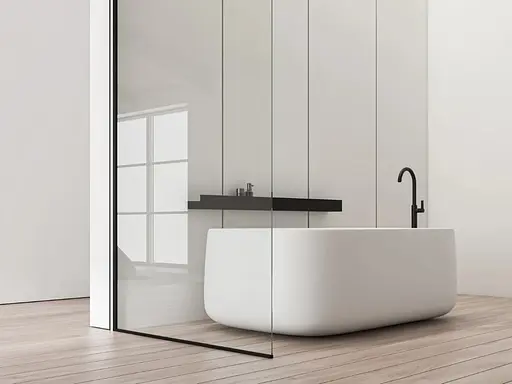 Полка для ванны Rea SF02 60 black matt REA-06010, Черный матовый - фото 6