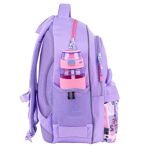 Рюкзак GoPack Education 182M Cute Ears Сиреневый (GO26-182M-4) - фото 5