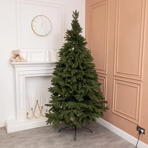 Лита штучна ялинка 1.5 м зелена Шепетівська V16 реалістична Преміум LUGI KOS-SHPGR15