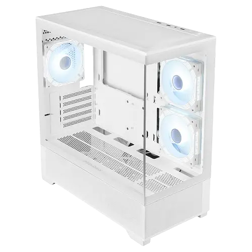 Корпус Prologix Axon GM-03AW Glass ARGB White - фото 4