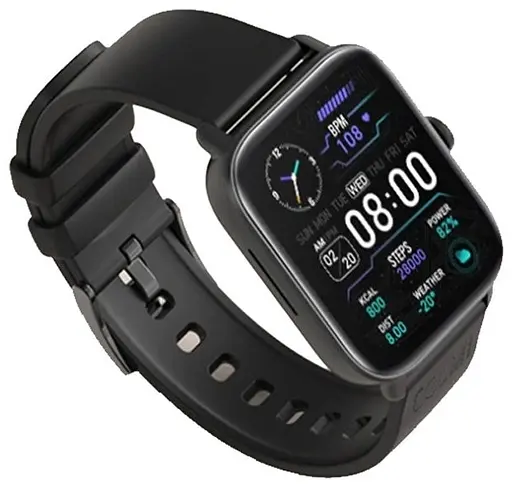 Розумні смарт-годинник Colmi P28 Plus фітнес браслет Black (17832) - фото 3