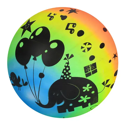 Мяч детский Bambi MS 4850-4 с рисунком, резина, 9 дюймов, 57-60 грамм - фото 1