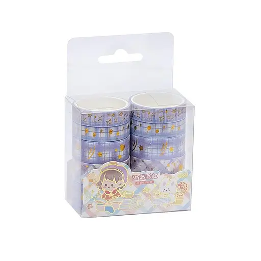 Набір декоративний скотч Bambi XM-JD2264-2-2 в наборі 10 шт - фото 1