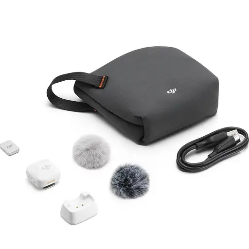 Мікрофонна радіосистема DJI Mic Mini Arctic White (CP.RN.00000430.01) [137701] - фото 6