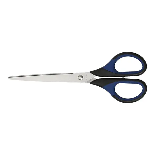 Офісні ножиці Buromax BM.4513 із гумовими вставками 180 мм - фото 2