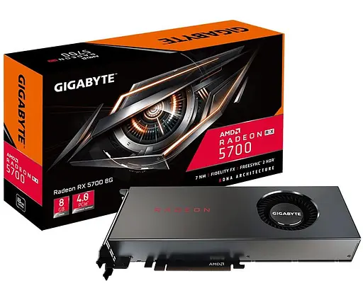 Відеокарта Gigabyte AMD Radeon RX 5700 8Gb (GV-R57-8GD-B) (GDDR6, 256 bit, PCI-E v4.0 x16) Б/в - фото 6
