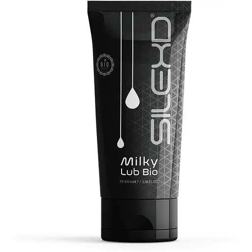 Лубрикант SilexD Milky Lub Bio на водной основе, с имитацией спермы, 100 мл