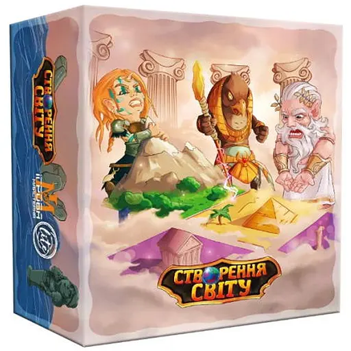 Настольная игра Ігрова Майстерня Создание Мира (World In Progress) (укр.) (IM1010UA) - фото 1