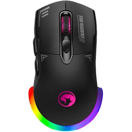 Мишка безпровідна Marvo M803W чорний - фото 1