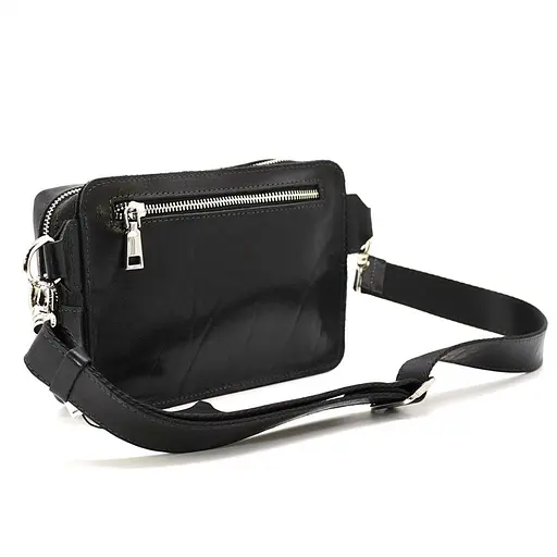 Чоловіча шкіряна бананка GRANDE PELLE sum0026728 - фото 11