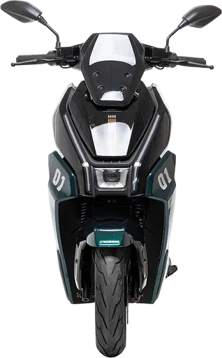 Електроскутер Двомісний Crosser CR22 (2500W, 72V/35Ah) Зелений - фото 4