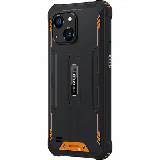 Смартфон Oulitel WP32 593" HD+ /4 ГБ/128 ГБ T606/6300 мАч/IP68/20+5 Мп Orange - фото 5