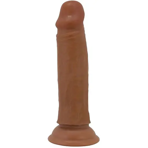 Фалоімітатор Pretty Love Quentin 7.2" 18.4 см (коричневий)