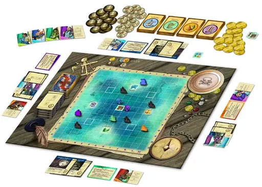 Настольная игра Three Nail Games Море ограблений (Sea of Plunder) (англ.) (TXG0101) - фото 8