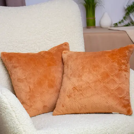 Подушка декоративна ТЕП Velour Темно-кофейний 50 x 70 см (3-00435_29236) - фото 2