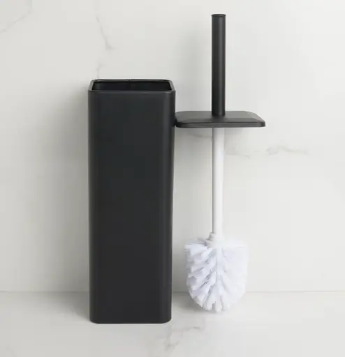 Ершик для унитаза Yoka Amba black PD.AMBA FB, Черный матовый - фото 2