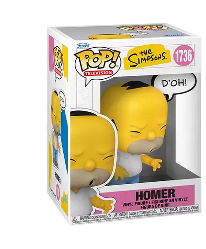 Фігурка Funko Pop Сімпсони Гомер The Simpsons Homer 10 см FP S H 1736 - фото 2