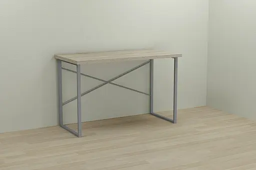 Комп'ютерний стіл Ferrum-decor Дейв 75x140x60 сірий ДСП Дуб Сонома 32мм (FRD-102384)