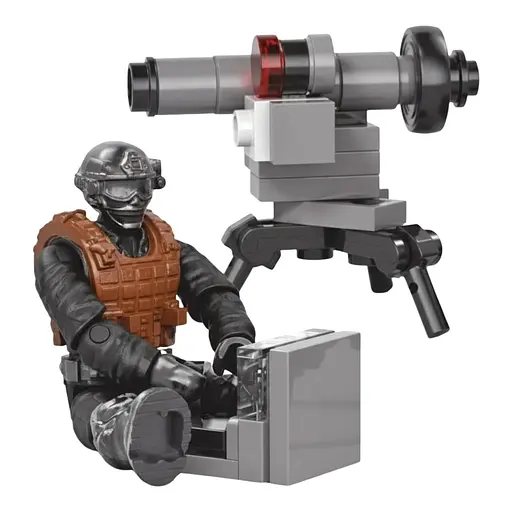 Конструктор "Військовий KB 1129-6, з фігуркою солдата, зброєю та військовим спорядженням"