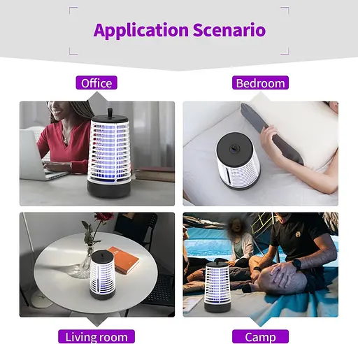 Электрический убийца насекомых AILEDA УФ-лампа - фото 2