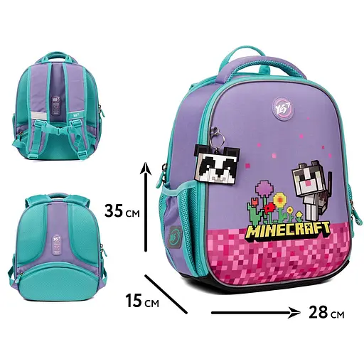 Рюкзак каркасний Yes Minecraft Pinky H-100 - фото 2
