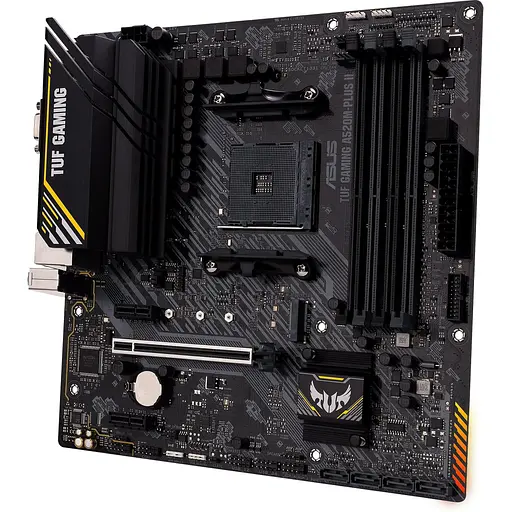 Материнская плата Asus TUF Gaming A520-PLUS II sAM4 A520 4xDDR4 HDMI DVI D-Sub mATX - фото 9