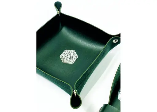 Настольная игра Планета Ігор Лоток для кубиков D20 (зеленый) (Dice tray D20 green) (pi-dt015) - фото 10