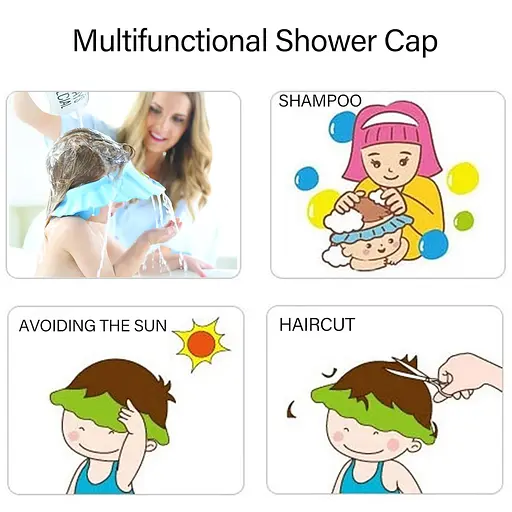 Козирок для миття голови дитячий LVR 032 захисна шапочка для купання дитини Yellow (19008) - фото 5