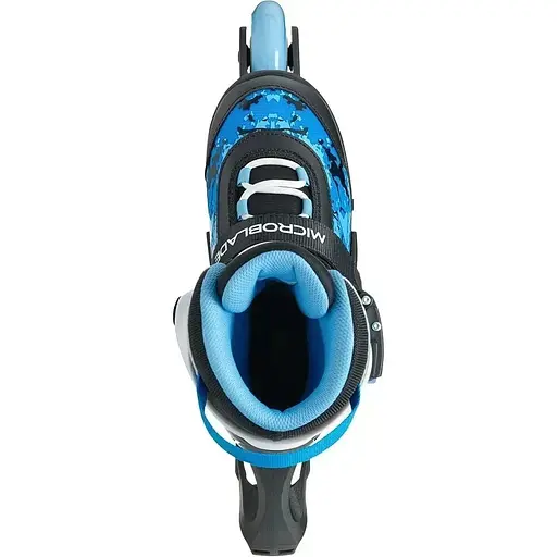 Ролики Rollerblade Microblade SL 33-36.5 Black/Blue (1012-86B0751540-NF02-33-36.5) - фото 6