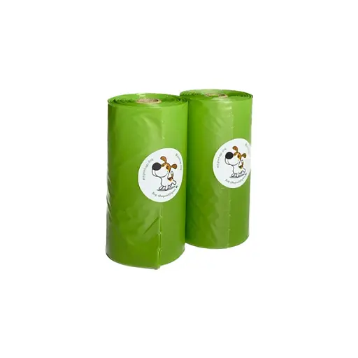 Одноразовые пакеты для уборки за животными Poo Bags без запаха в рулонах 120 шт. - фото 2