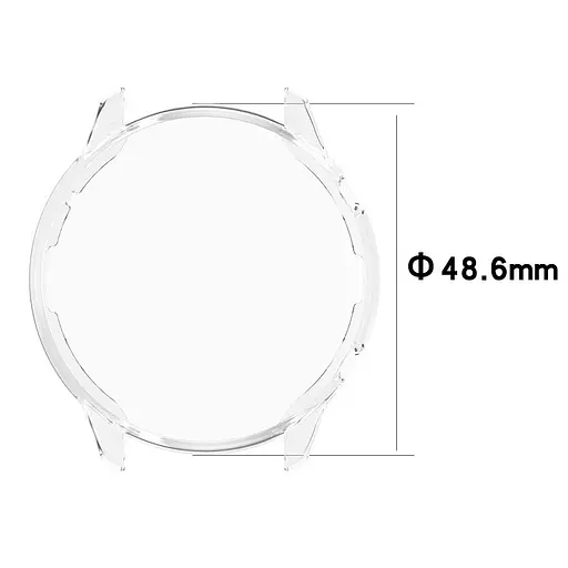 Захисний чохол Tamister для смартгодинника Amazfit GTR 3 прозорий - фото 3