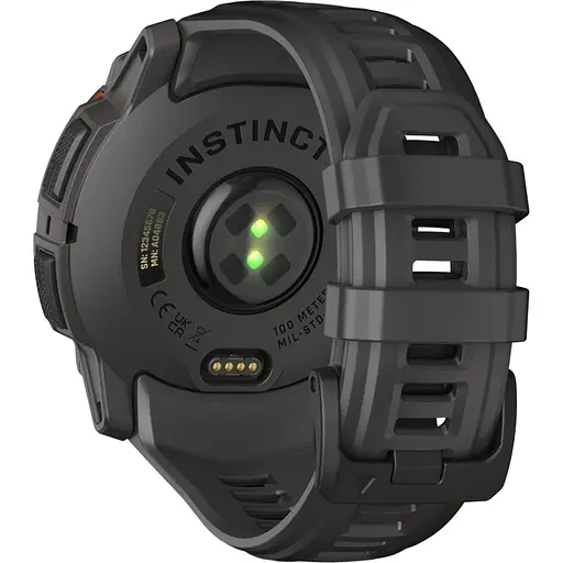 Смарт-часы Garmin Instinct 3 Solar 50 mm Black with Charcoal Band (010-02935-00) (125560) - фото 4