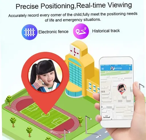 Смарт годинник-телефон дитячі Wonlex KT22 4G камера прослуховування геозона WI-FI GPS SIM Blue (17006) - фото 7